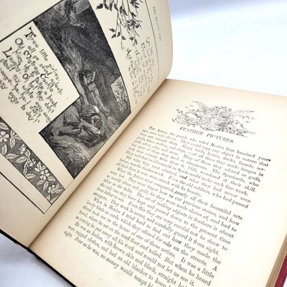 1899 Antique OUR BOYS Book Entertaining Stories Popular Author Estate Collection